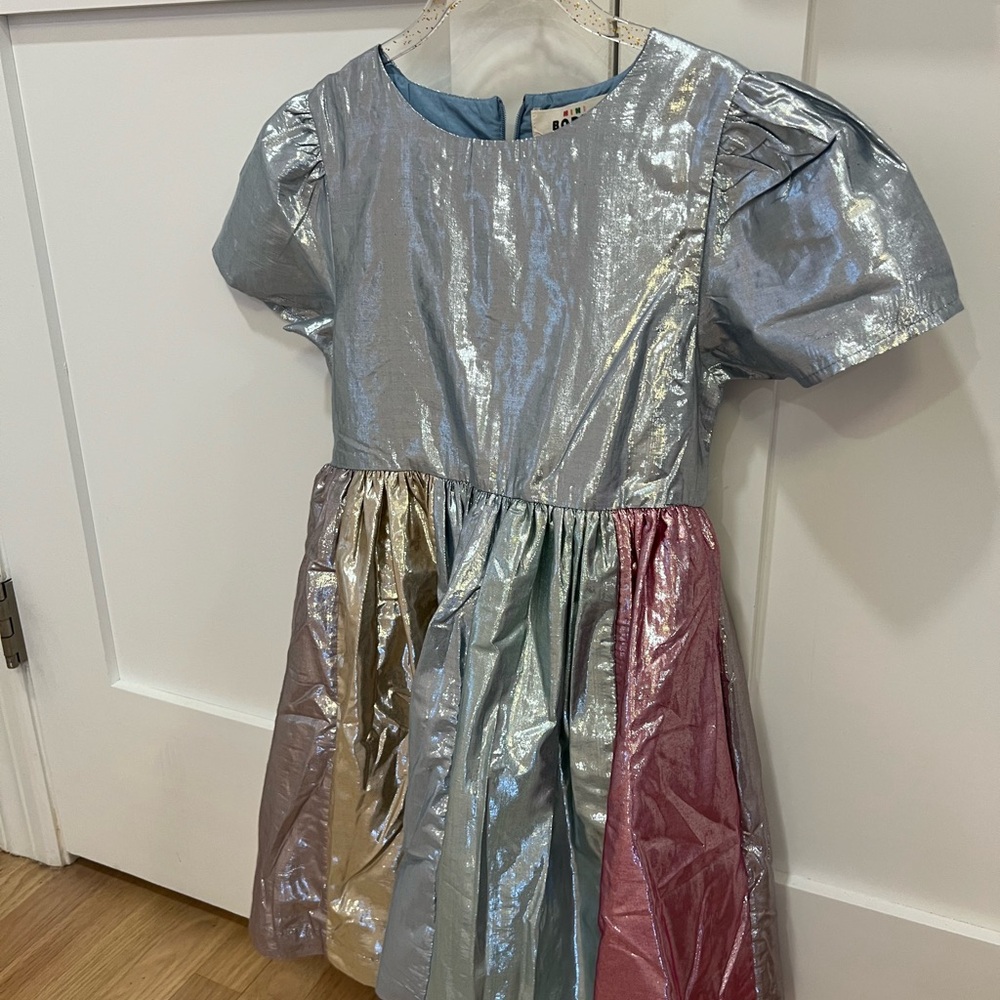 Metallic Mini Boden Dress